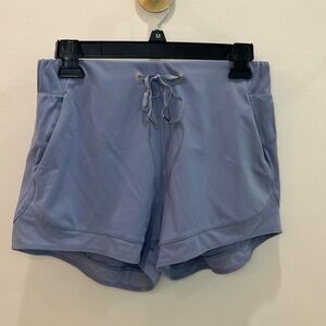 Lululemon Athletica blue shorts, very good quality, size 4.